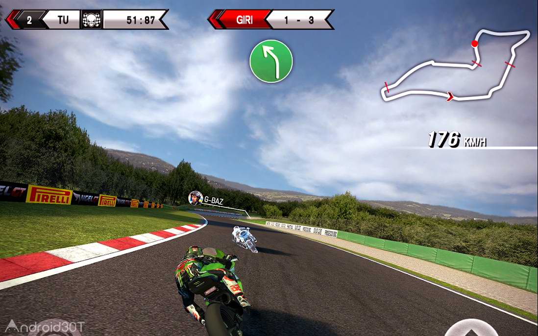 دانلود SBK15 Official Mobile Game 1.5.1 – بازی مسابقات موتور سواری برای اندروید