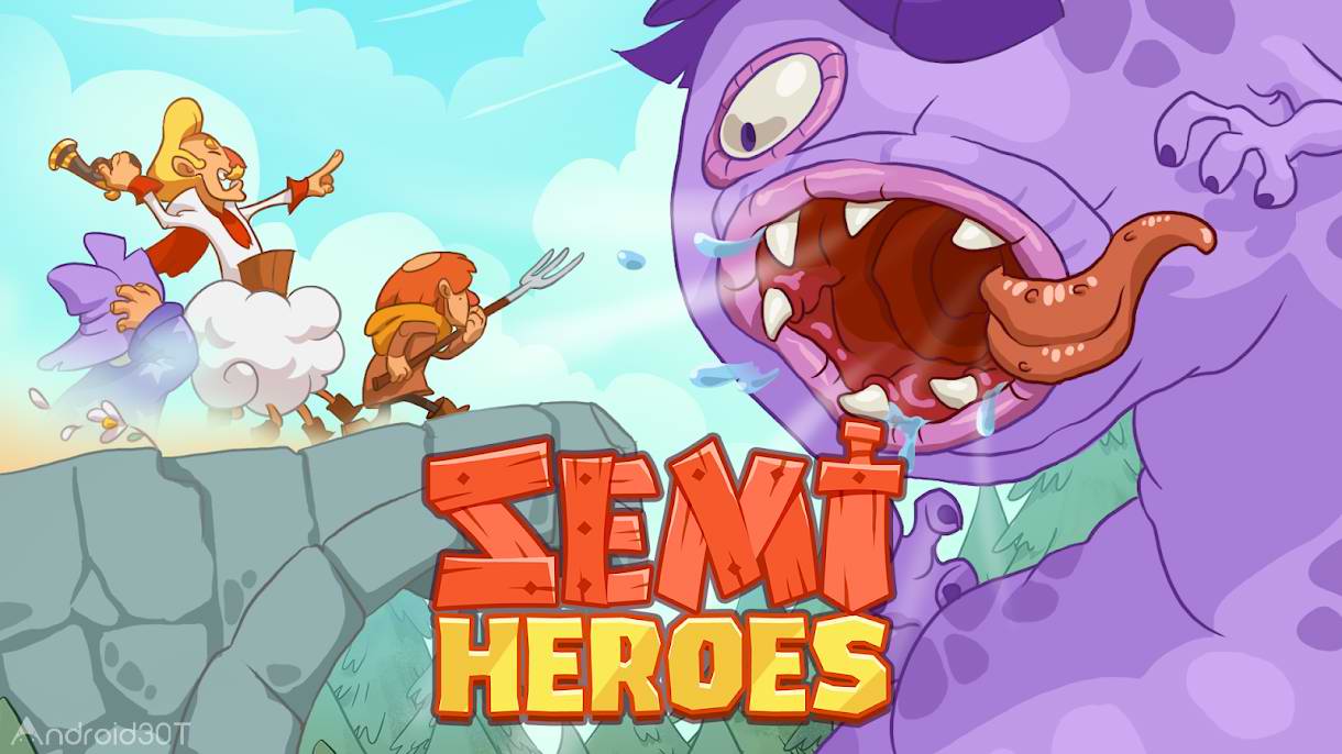 دانلود Semi Heroes: Idle Battle RPG 1.2.2 – بازی نقش آفرینی قهرمانان اندروید