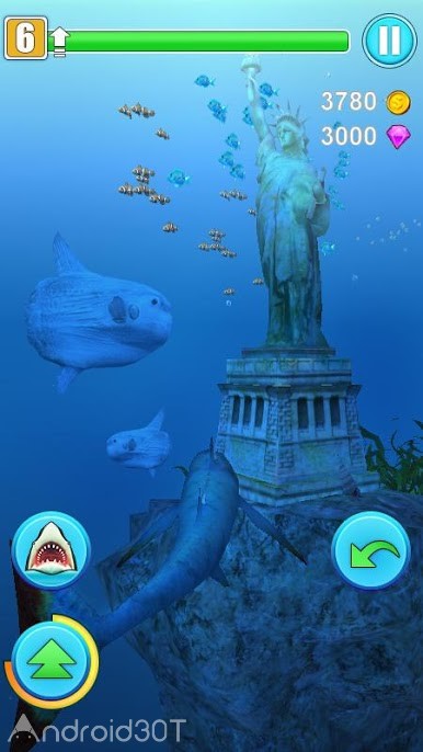 دانلود 1.2 Shark Simulator – بازی شبیه سازی کم حجم اندروید
