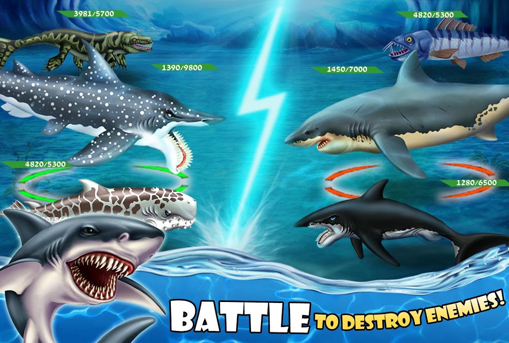دانلود Shark World 13.64 – بازی جذاب دنیای کوسه ها اندروید