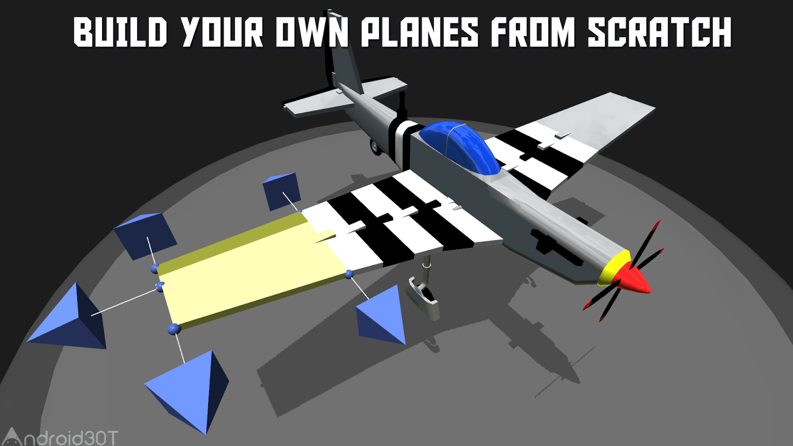 دانلود SimplePlanes 1.12.118 – بازی کارخانه هواپیما سازی اندروید