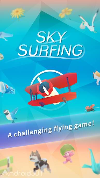 دانلود Sky Surfing 1.1.3 – بازی سرگرم کننده پرواز در آسمان اندروید