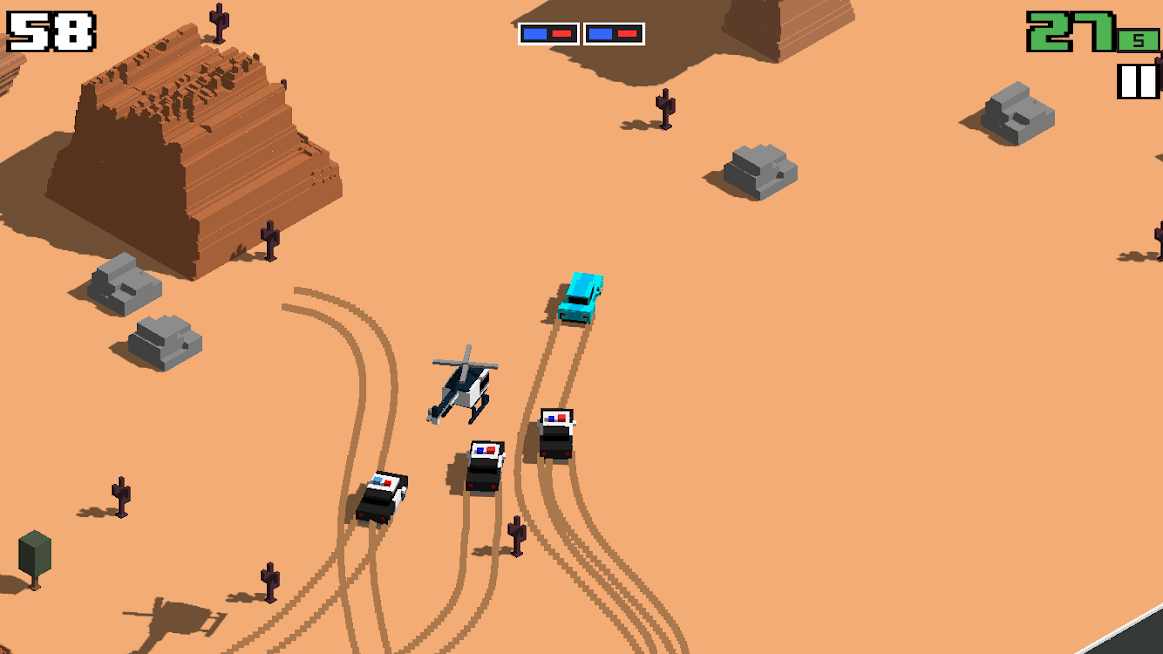 دانلود Smashy Road: Wanted 1.4.9 – بازی رقابت های ماشین سواری اندروید