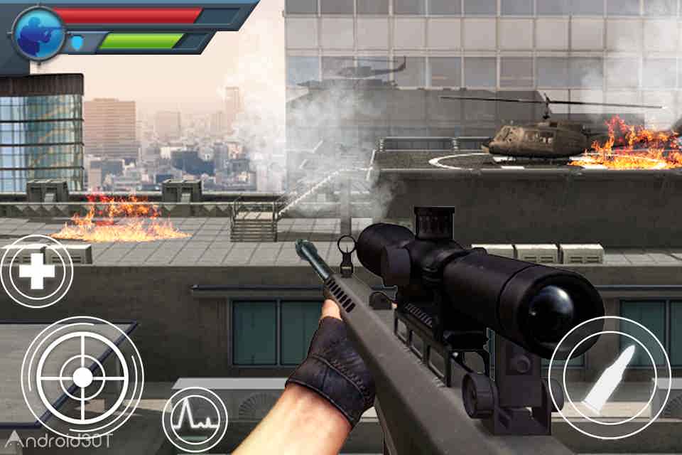 دانلود Sniper 2017 – Counter terrorist modern strike FPS v2.0.4 – بازی تک تیرانداز 2017 اندروید