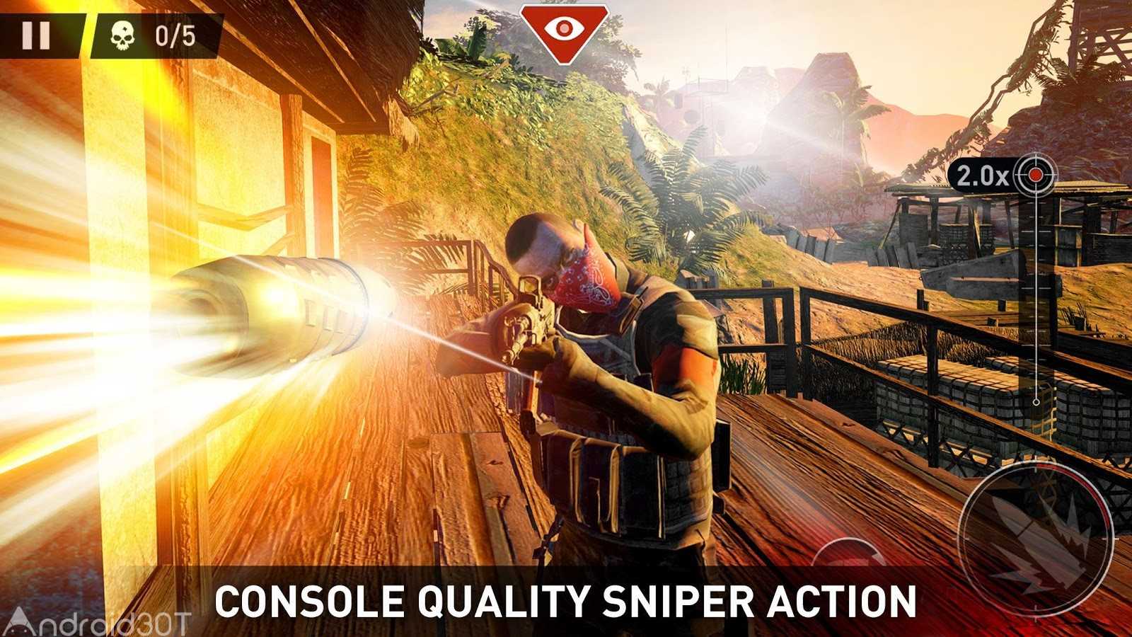دانلود Sniper: Ghost Warrior 1.1.3 – بازی عالی اکشن اسنایپر اندروید