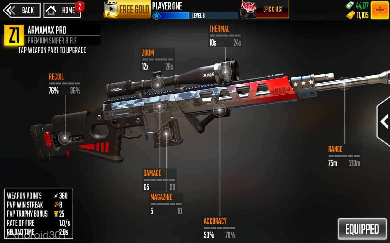 دانلود Sniper Strike : Special Ops 500111 – بازی تک تیراندازی بدون دیتا اندروید