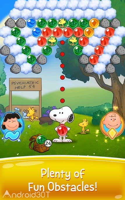 دانلود Snoopy Pop 1.82.004 – بازی حذف توپهای رنگی برای اندروید