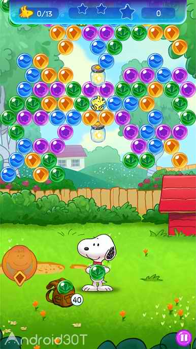 دانلود Snoopy Pop 1.78.000 – بازی حذف توپهای رنگی برای اندروید