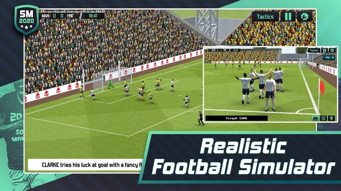 دانلود Soccer Manager 2021 v2.1.1 بازی مربیگری فوتبال آنلاین اندروید