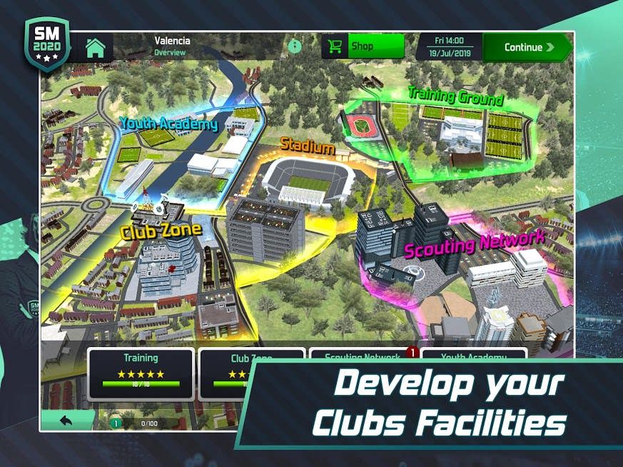 دانلود Soccer Manager 2023 v2.2.0 بازی مربیگری فوتبال آنلاین اندروید
