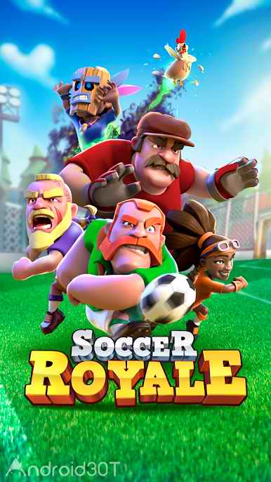 دانلود بازی فوتبال رویال 2022 جدید Soccer Royale 1.9.3 اندروید