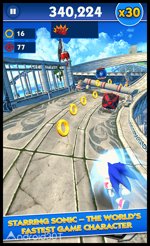 دانلود بازی سونیک Sonic Dash Go 13.11.25.12.07.21 برای اندروید
