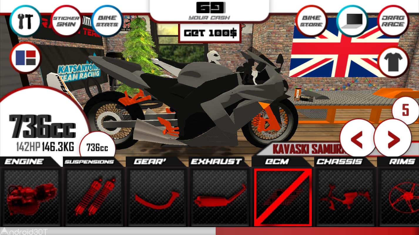دانلود SouzaSim – Drag Race 1.6.1 – بازی جدید مسابقات موتور اندروید