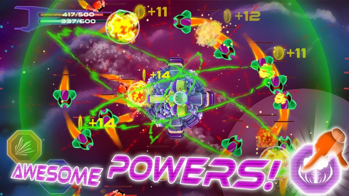 دانلود Space Defense – Shooting Game 2.2.0 – بازی رقابتی جنگ درفضا اندروید