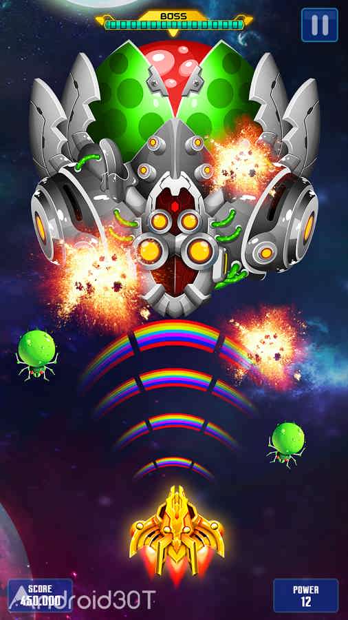 دانلود Space Shooter : Galaxy Shooting 1.648 – بازی تیراندازی فضایی برای اندروید