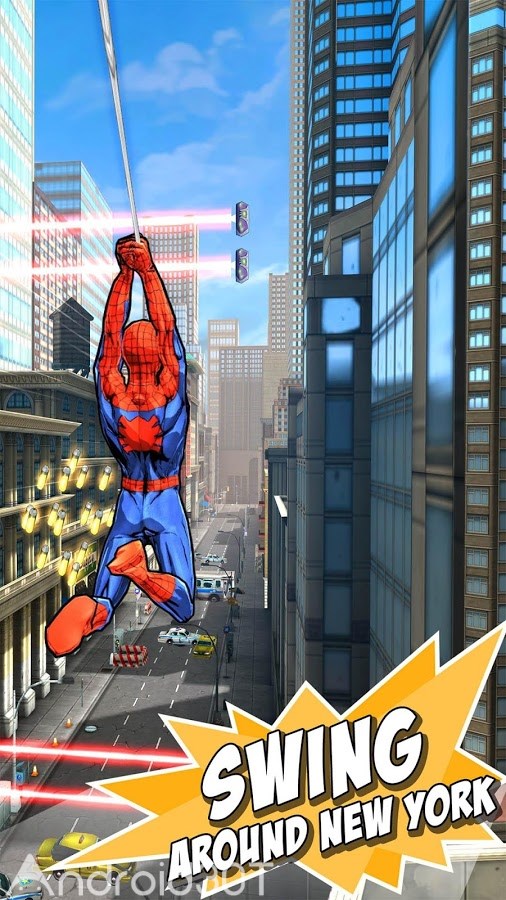 دانلود Spider-Man Unlimited 4.6.0c – بازی مرد عنکبوتی نامحدود اندروید