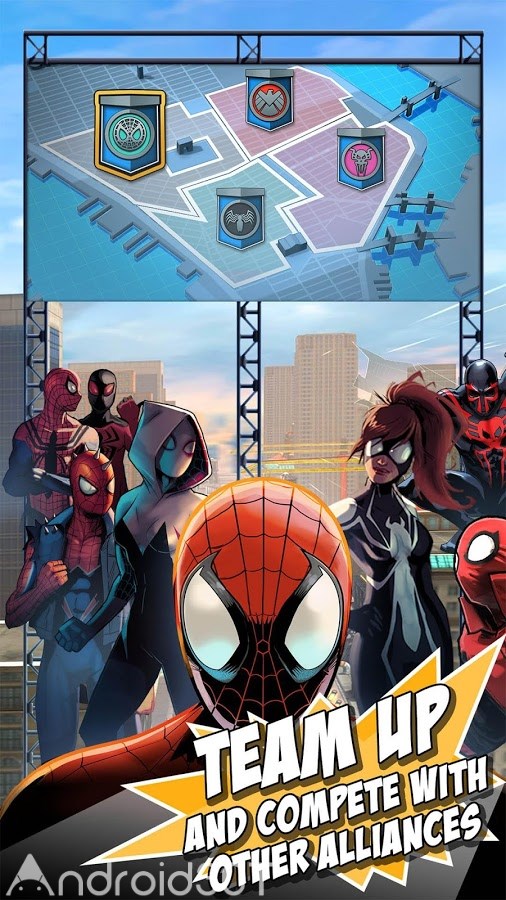 دانلود Spider-Man Unlimited 4.6.0c – بازی مرد عنکبوتی نامحدود اندروید