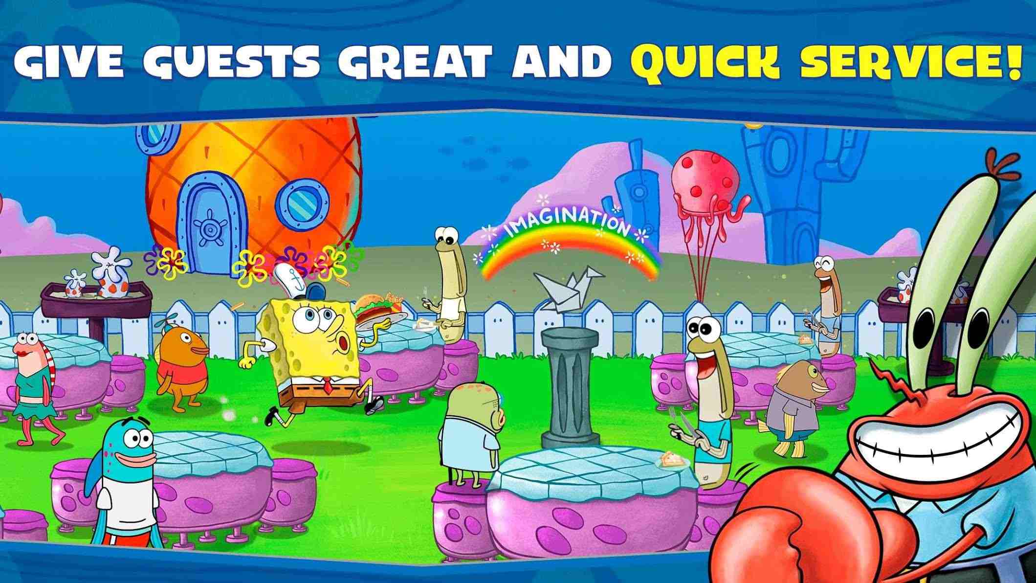 دانلود SpongeBob: Krusty Cook-Off 4.5.7 – بازی تفننی آشپزی با باب اسفنجی اندروید