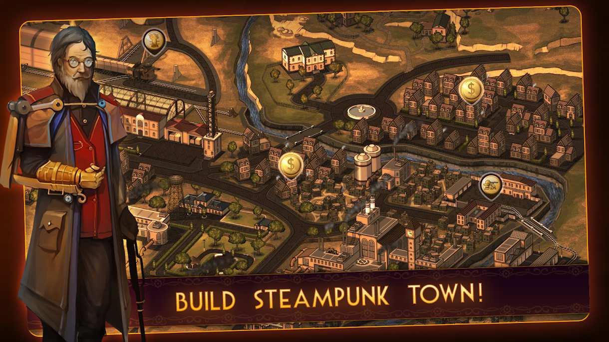 دانلود 1.1.4 Steampunk Tower 2 – بازی استراتژی برج های دفاعی 2 اندروید