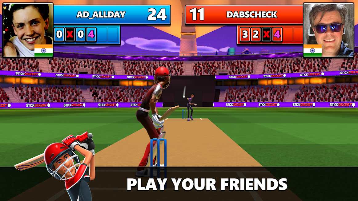 دانلود Stick Cricket Live 2.1.4 – بازی ورزشی استیک کریکت اندروید