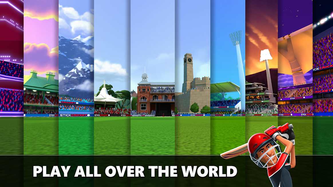 دانلود Stick Cricket Live 2.0.11 – بازی ورزشی استیک کریکت اندروید