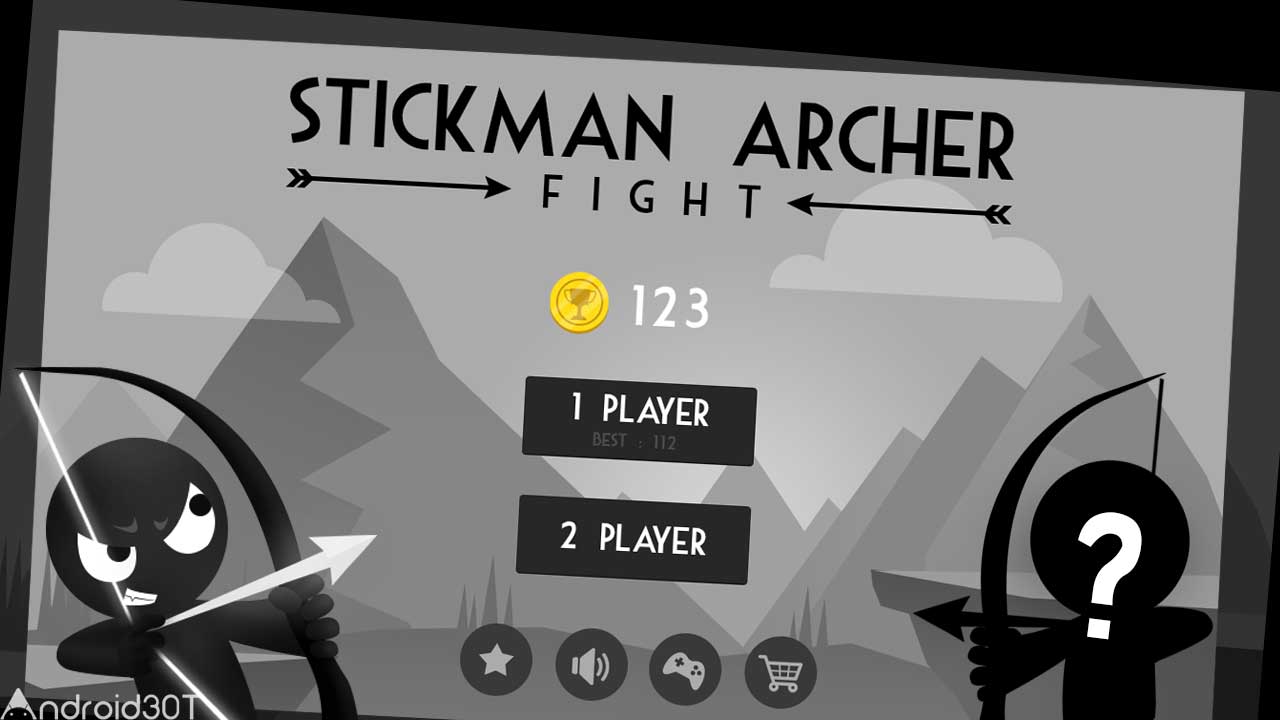 دانلود Stickman Archer Fight 1.6.0 – بازی جالب استیکمن کماندار اندروید