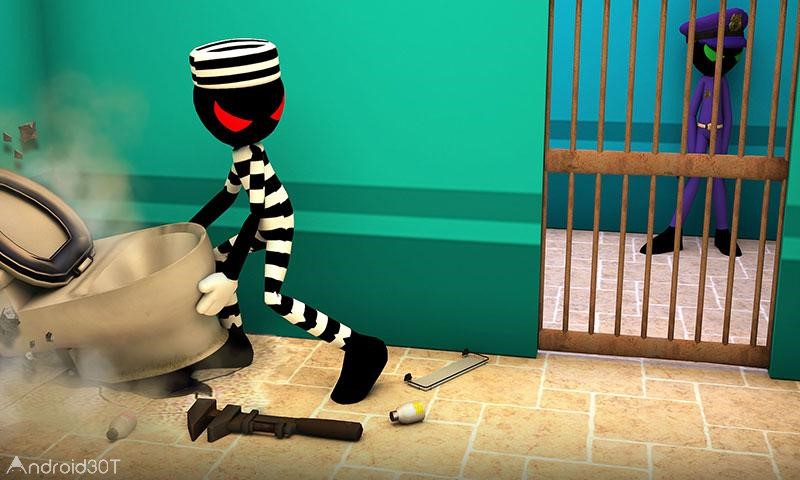 دانلود Stickman Escape Story 3D 2.9 – بازی داستان فرار استیکمن اندروید