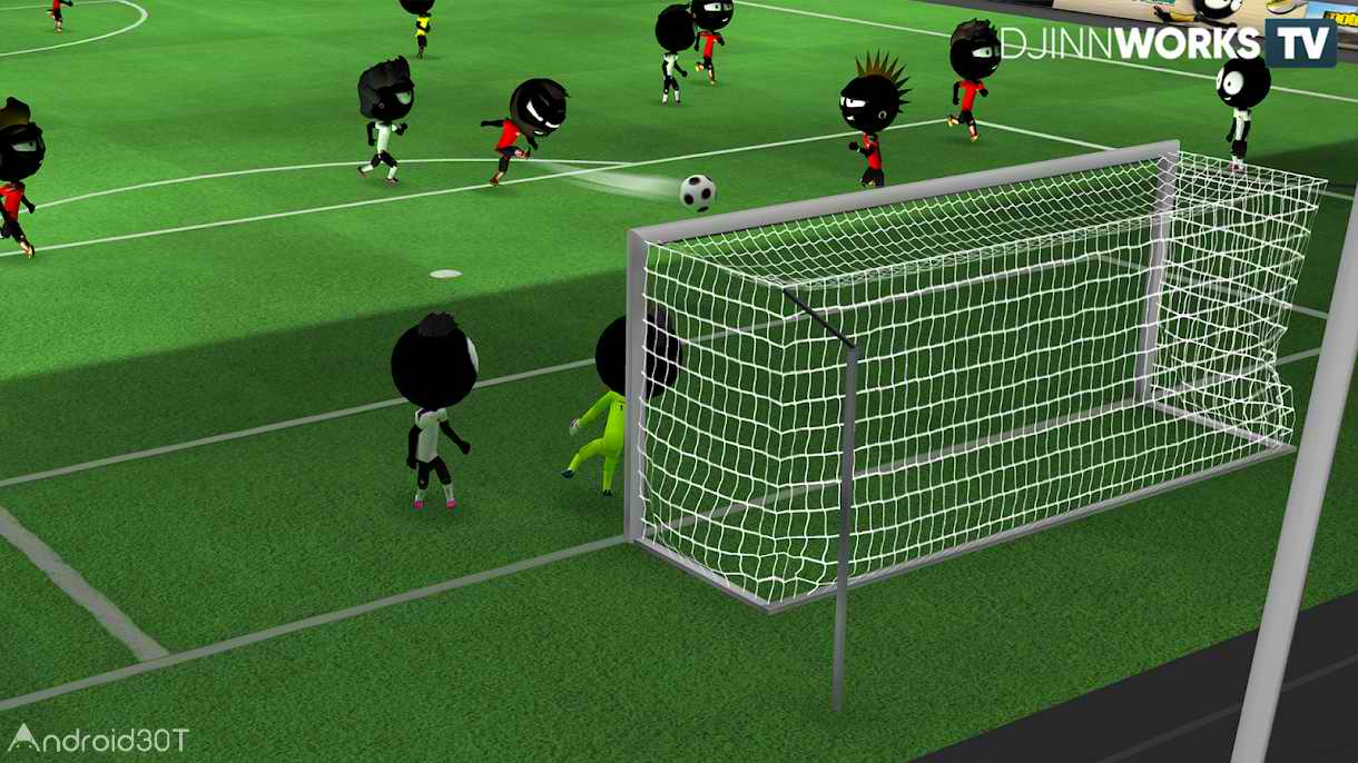 دانلود Stickman Soccer 2018 2.3.3 – بازی ورزشی فوتبال استیکمن اندروید