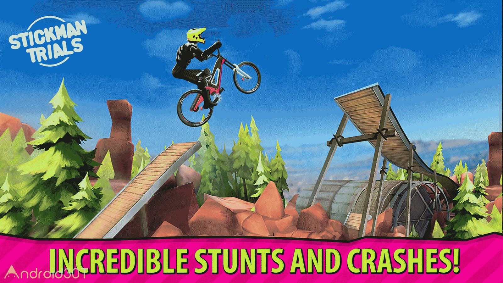 Stickman Trials 2.2.2 – بازی موتور و دوچرخه سواری اندروید