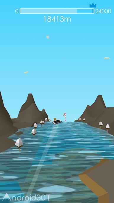 دانلود Stone Skimming 1.5 – بازی چالش انگیز شنا در آب برای اندروید