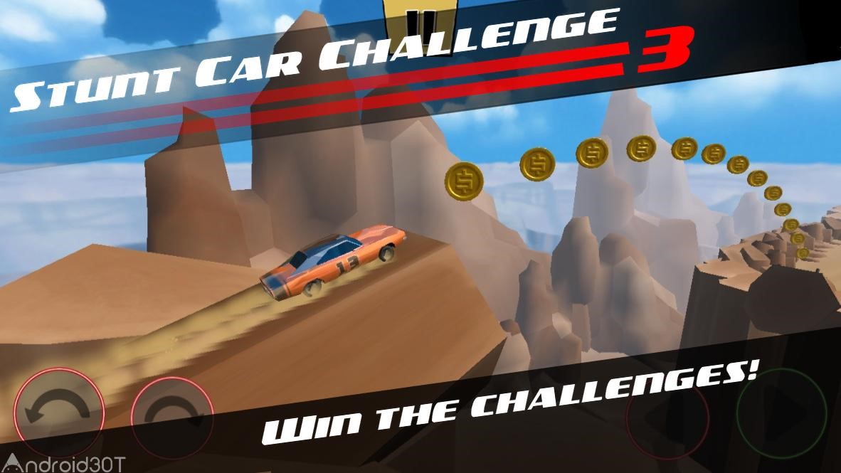 دانلود Stunt Car Challenge 3 v3.33 – بازی ماشین سواری اندروید