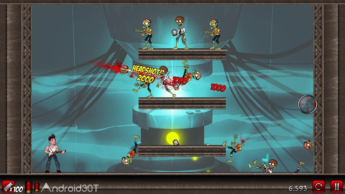 دانلود Stupid Zombies 2 v1.3.6 – بازی زیبای زامبی های احمق اندروید