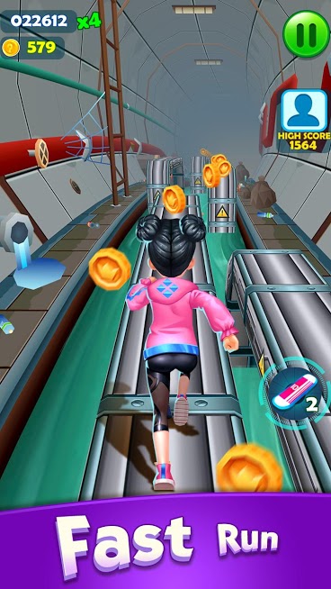 دانلود Subway Princess Runner v4.2.3 – بازی دوندگی در مترو برای اندروید