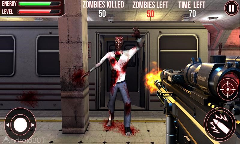 Subway Zombie Attack 3D 1.2 – بازی تیراندازی به زامبی ها در مترو اندروید