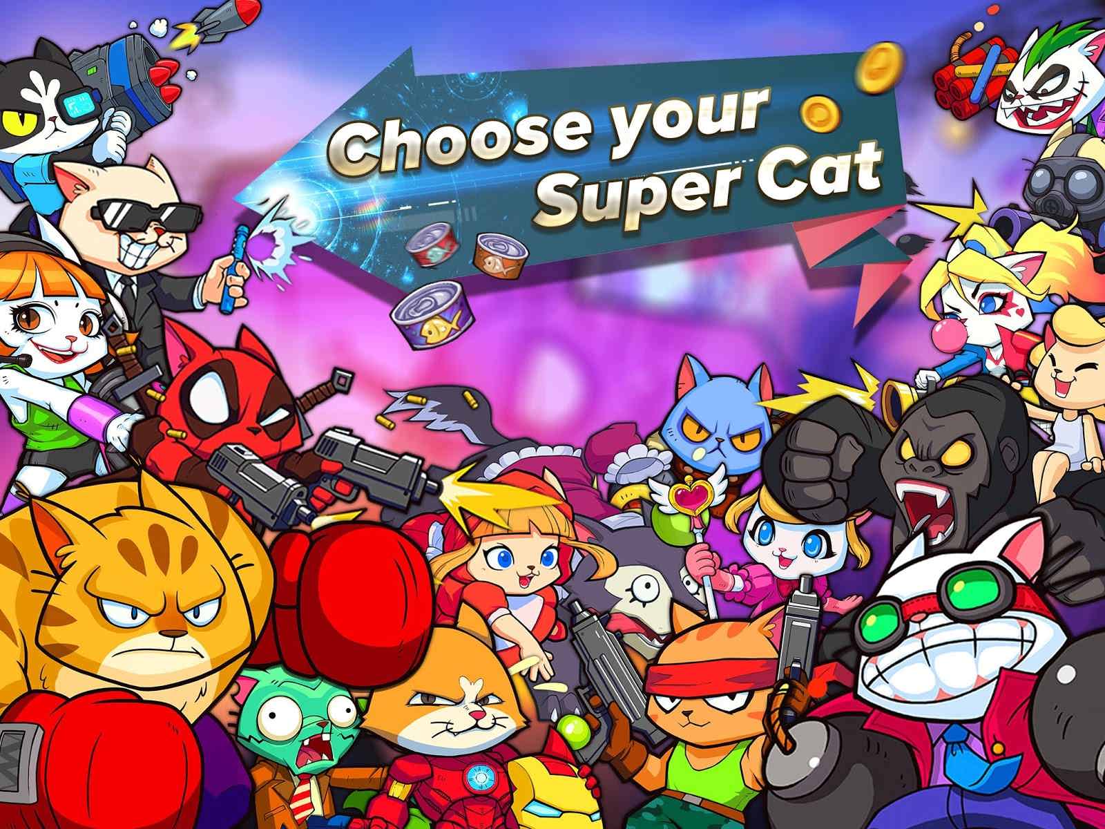 دانلود Super Cats 1.0.115 – بازی اکشن گربه ی سوپرمن اندروید