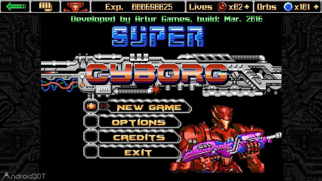 دانلود Super Cyborg 1.0 – بازی اکشن قهرمان سیببورگ اندروید