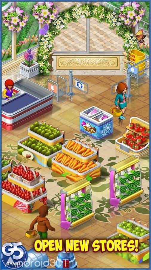 دانلود Supermarket Mania® Journey 3.10.1100 – بازی مدیریتی سوپرمارکت اندروید