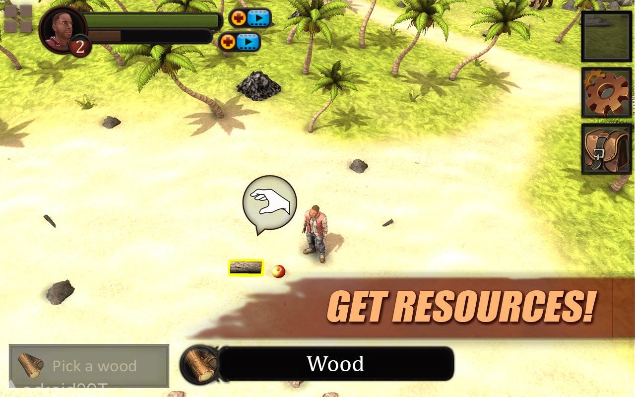 دانلود Survival Game: Lost Island PRO 1.7 – بازی ماجراجویی رمز بقا در جزیره اندروید