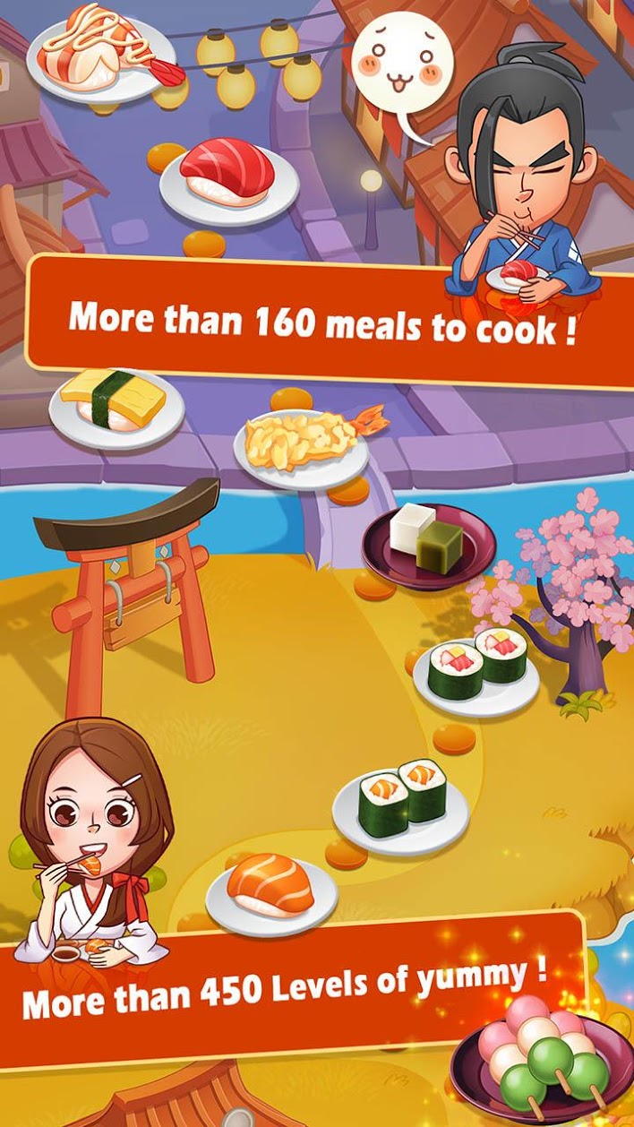 دانلود Sushi Master – Cooking story 4.0.2 – بازی مدیریت رستوران اندروید