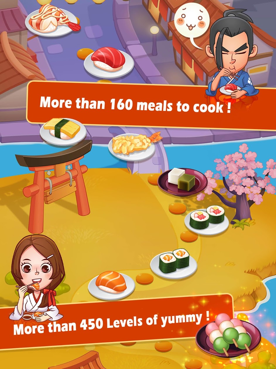دانلود Sushi Master – Cooking story 4.0.2 – بازی مدیریت رستوران اندروید