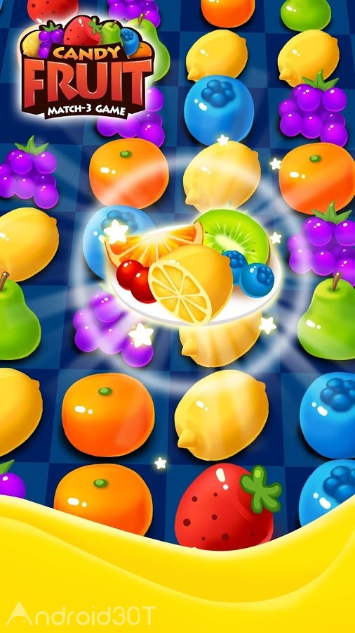 دانلود Sweet Fruit Candy 80 – بازی پازلی میوه های شیرین اندروید