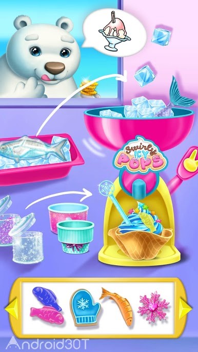 دانلود Swirly Icy Pops Surprise DIY Ice Cream Shop 2.0.6 – بازی فروشگاه بستنی سازی اندروید