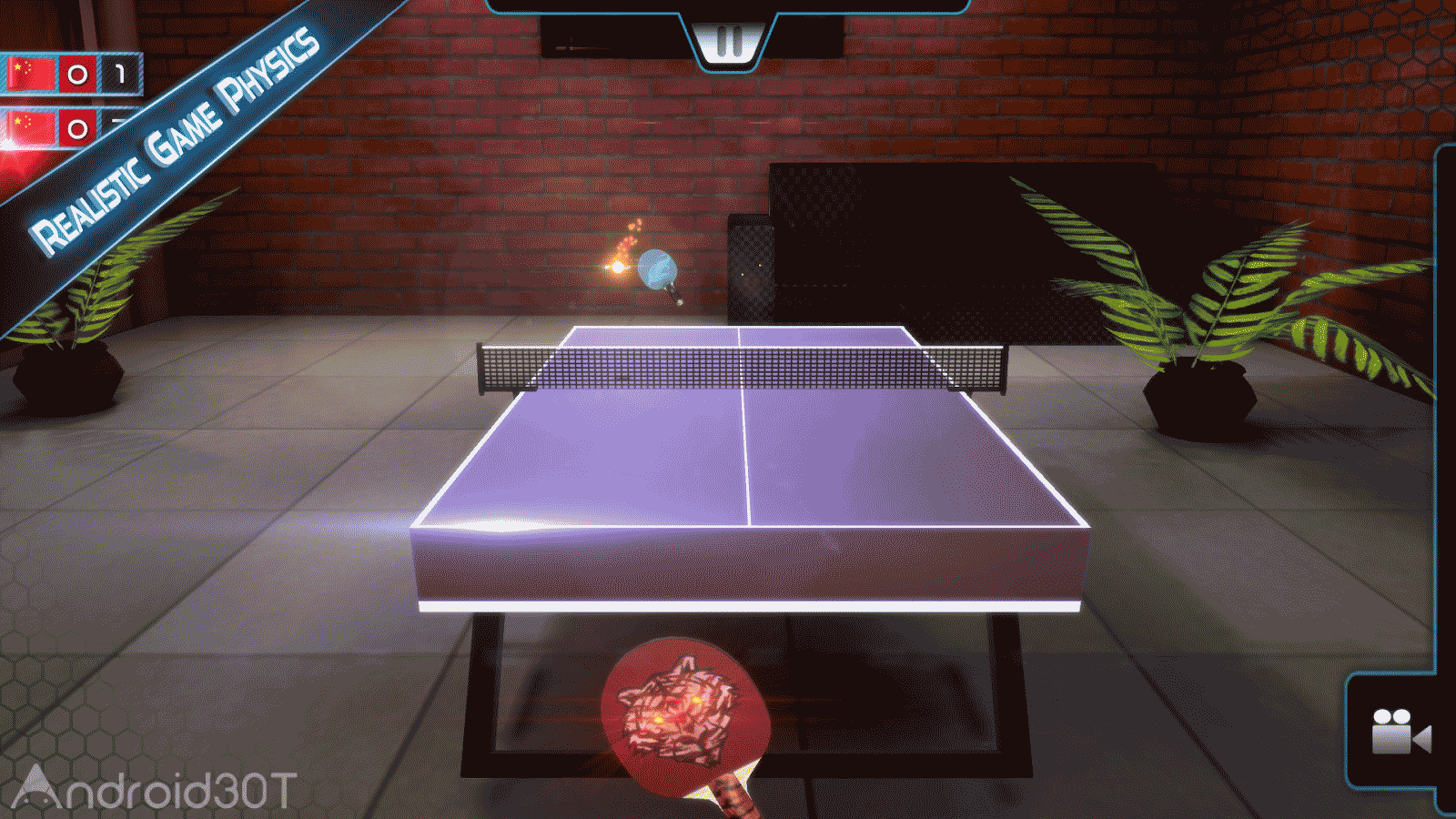 دانلود Table tennis 3D: Live ping pong 1.2.8 – بازی تنیس روی میز اندروید