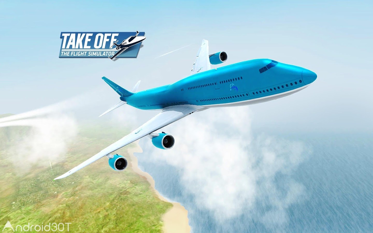 دانلود Take Off The Flight Simulator 1.0.37 – شبیه ساز پرواز اندروید