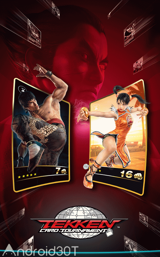 Tekken Card Tournament 3.422 – بازی تیکن جدید اندروید + دیتا