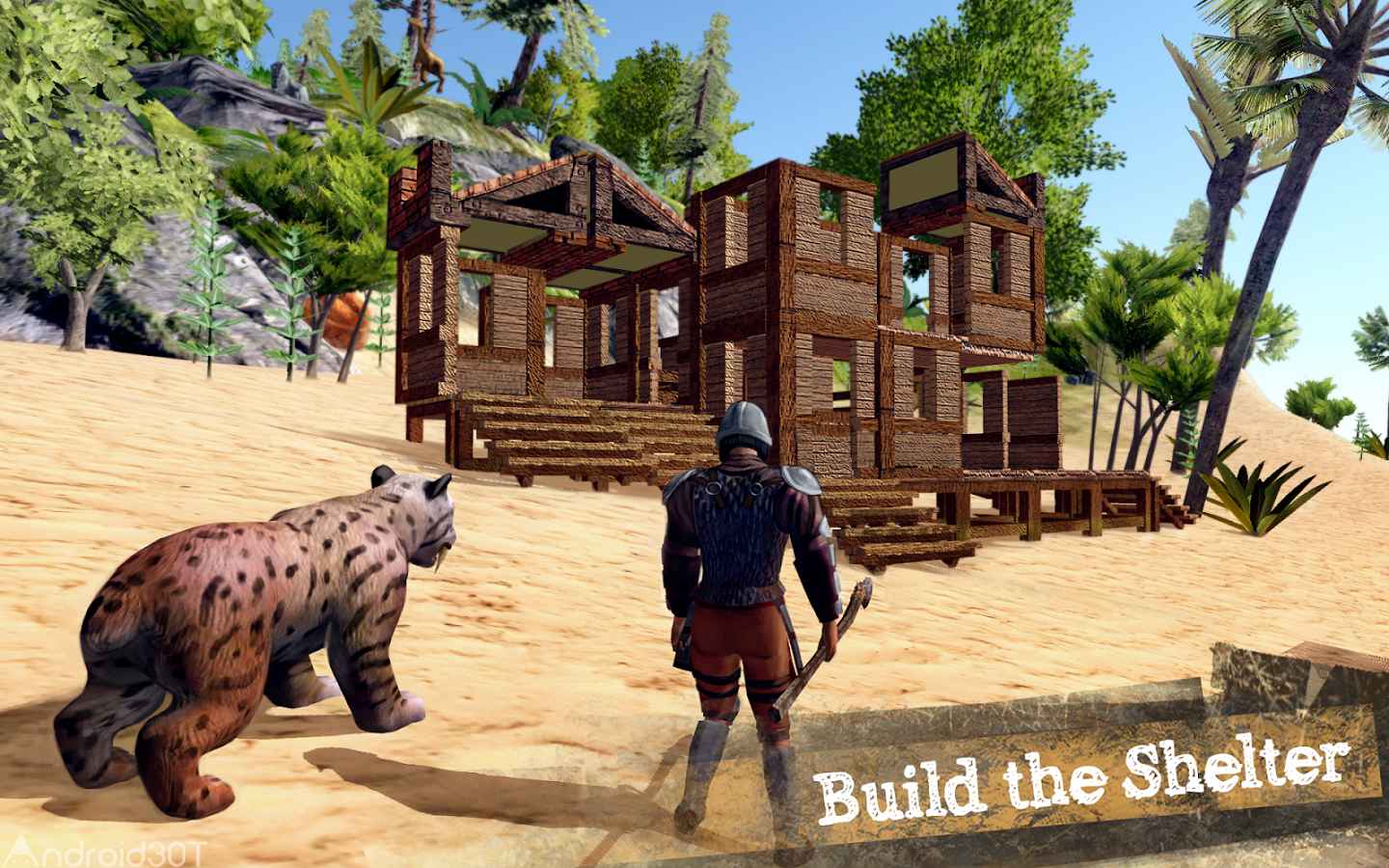 دانلود The Ark of Craft: Dinosaurs Survival Island Series 3.0.0.1 – بازی زندگی در جزیره اندروید