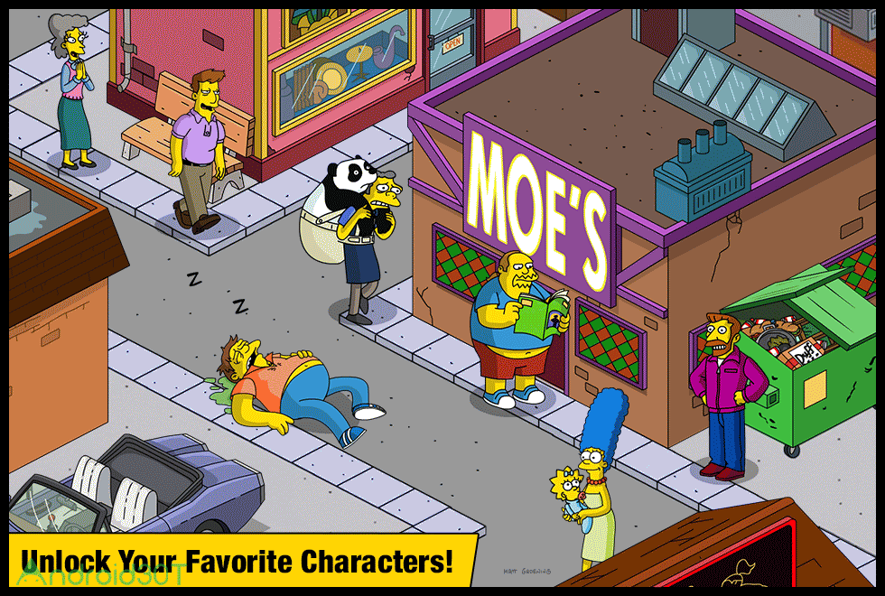 دانلود The Simpsons Tapped Out 4.57.5 – بازی سیمپسون ها اندروید