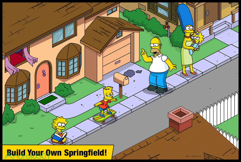دانلود The Simpsons Tapped Out 4.59.5 – بازی سیمپسون ها اندروید