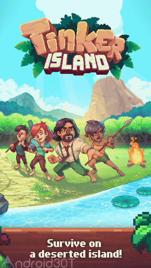 دانلود Tinker Island 1.8.28 – بازی بازسازی جزیره اندروید