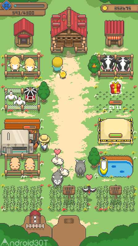 دانلود Tiny Pixel Farm 1.4.13 – بازی مدیریت مزرعه چارخانه ای اندروید